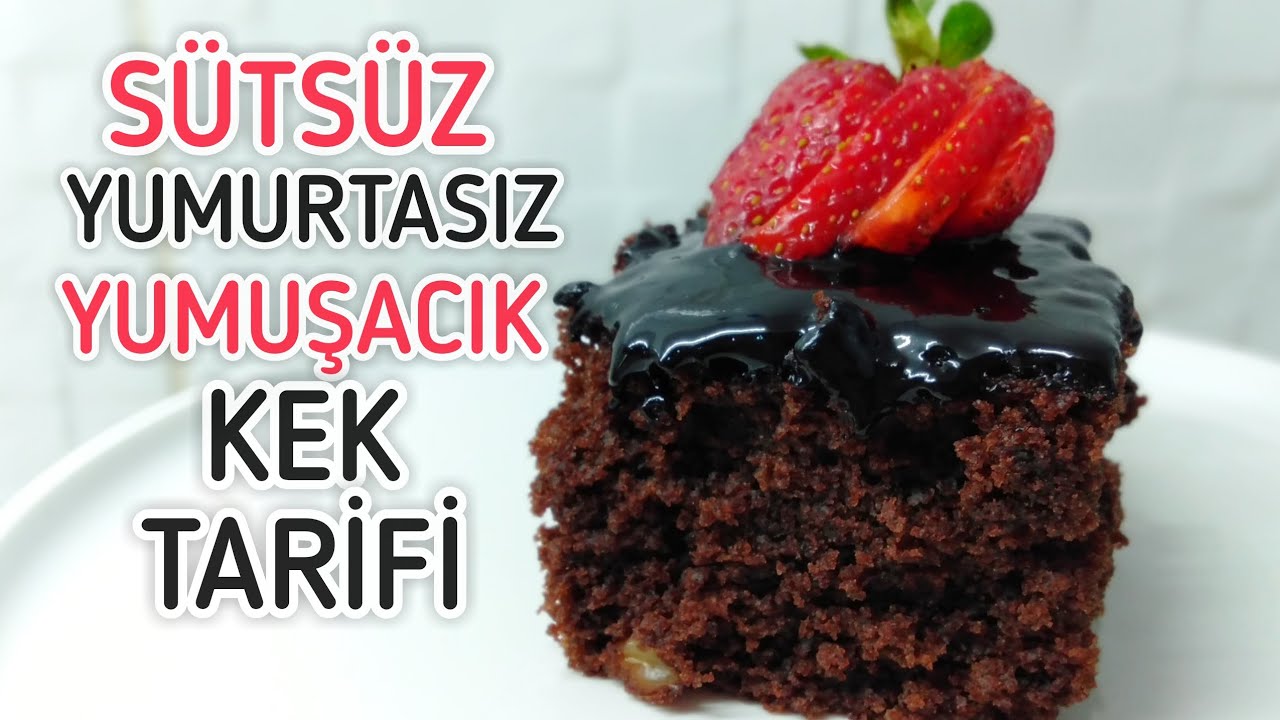 Yumurtasız sütsüz Kek Tarifi Nasıl Yapılır?