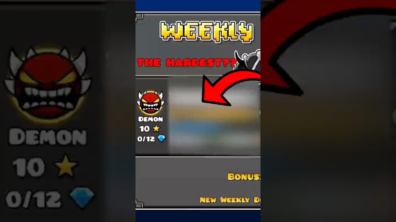 What is the hardest weekly demon? 🤔
