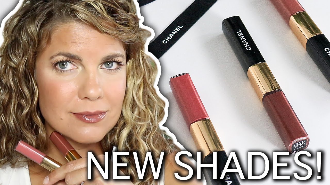 NEW CHANEL Le Rouge Duo Ultra Tenue Lip Color | Timeless Beige, Endless  Pink, Light Brown Try-On - YouTube