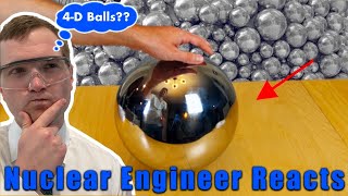 What Does a 4D Ball Look Like in Real Life? - Nuclear Engineer Reacts to The Action Lab