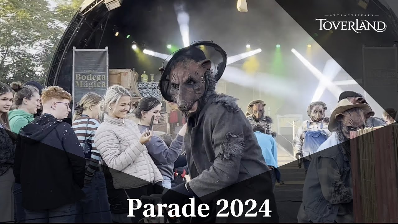 Parade met daglicht • Halloween nights 2024 (4K)
