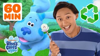 Let's Go GREEN w\/ Blue! 🌳 | 60 MINUTES of Earth-Friendly Fun | Blue's Clues \& You!