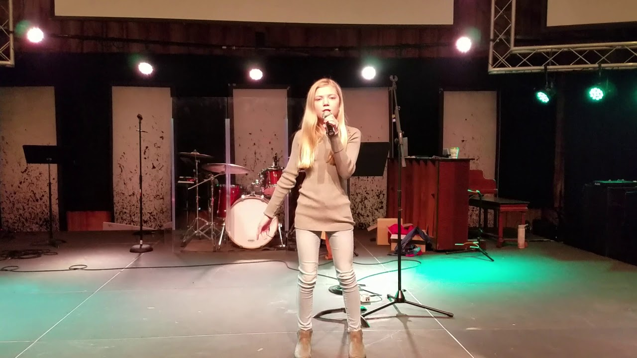 Lexi singing Walk Me Home by Pink (acapella) YouTube