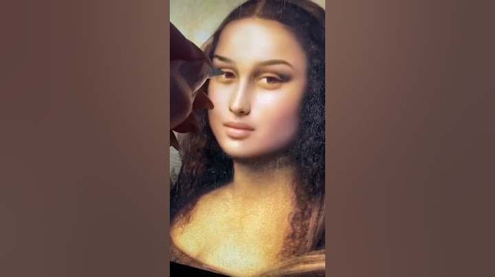 Если бы Мона Лизу нарисовали в 2022! 😳🤯