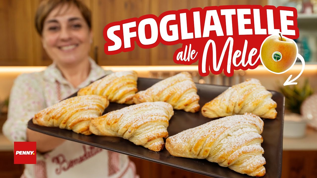 SFOGLIATELLE ALLE MELE Ricetta Facile - Fatto in Casa da Benedetta