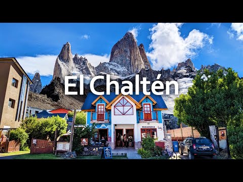 The village in the Heart of the Majestic Andes Mountains🌄| El Chaltén, Argentina 4k 🇦🇷