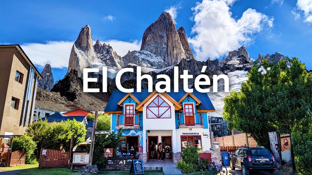 The village in the Heart of the Majestic Andes Mountains🌄| El Chaltén, Argentina 4k 🇦🇷