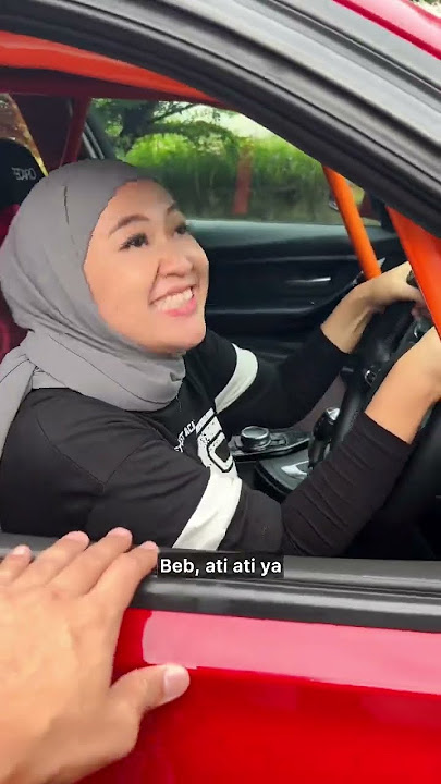 Begini jadinya kalau istri nyobain mobil balap. #shorts