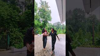Mazhaa dance |Movesbytwosisters|NehaandNikitha| #youtubeshorts #fypyoutube #raindance#sistersquad