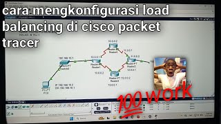 cara mengkonfigurasi load balancing di cisco packet tracer
