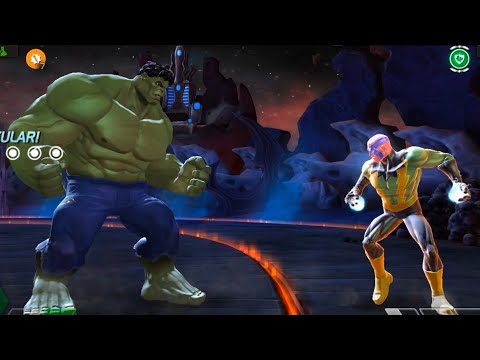 Hulk vs electro fight in Marvel superheroe champions game #marvel - YouTube