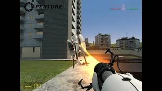 Aperture Sentry Turret Testing #1 [Failure]