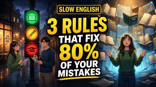 English Grammar for beginners | 3 Rules that fix 80% of your mistakes