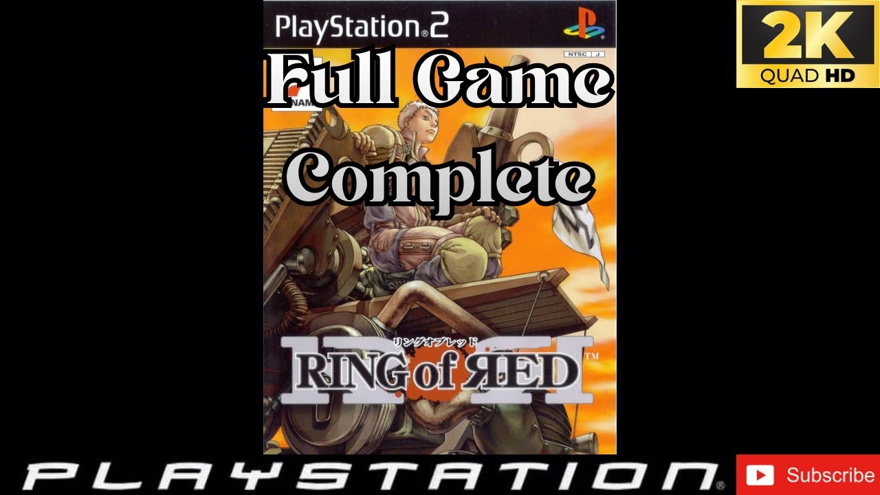 Ring of Red - Jeu PS2 | Achetez sur