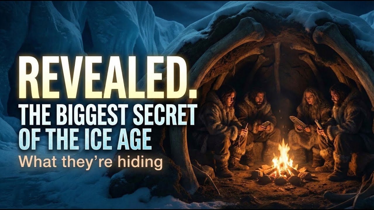 How Ice Age Humans Built Homes & Survived 40° Below Zero Winters