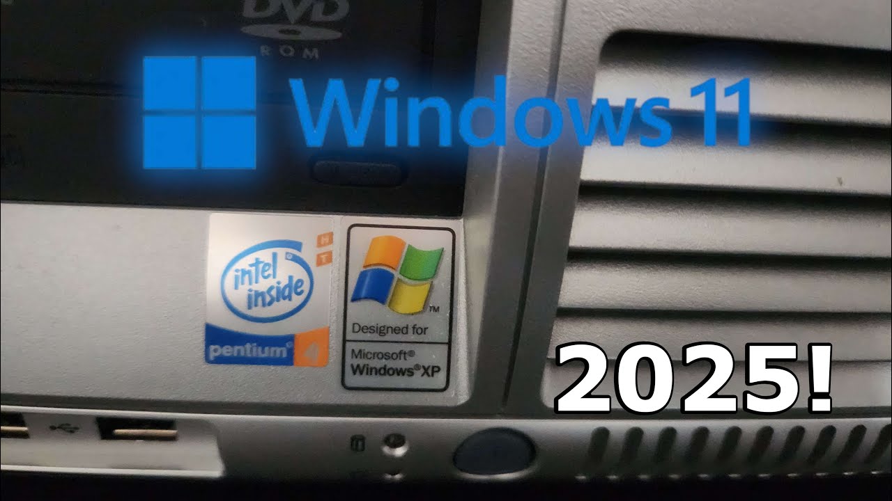 Installing Windows 11 on The Oldest PC Possible!