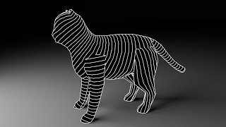 Maya: Cat with Stripes [Arnold Toon Shader]