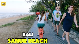 Walking from Karang Beach to Semawang Beach, Sanur Bali 🌴