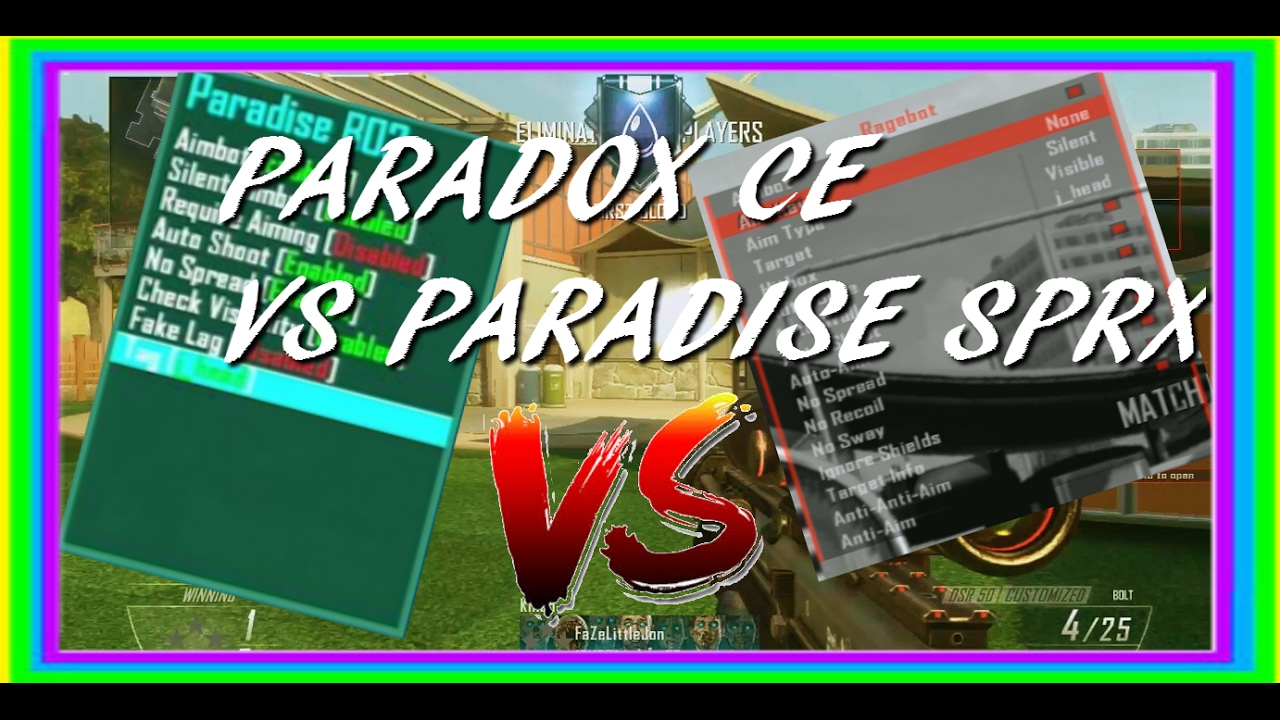 Paradox CE vs Paradise SPRX
