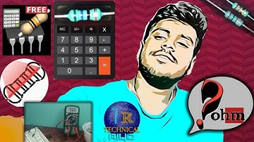 Resistors Color Code Calculator And Scanner App | Electrodroid | Resistor Scanner...