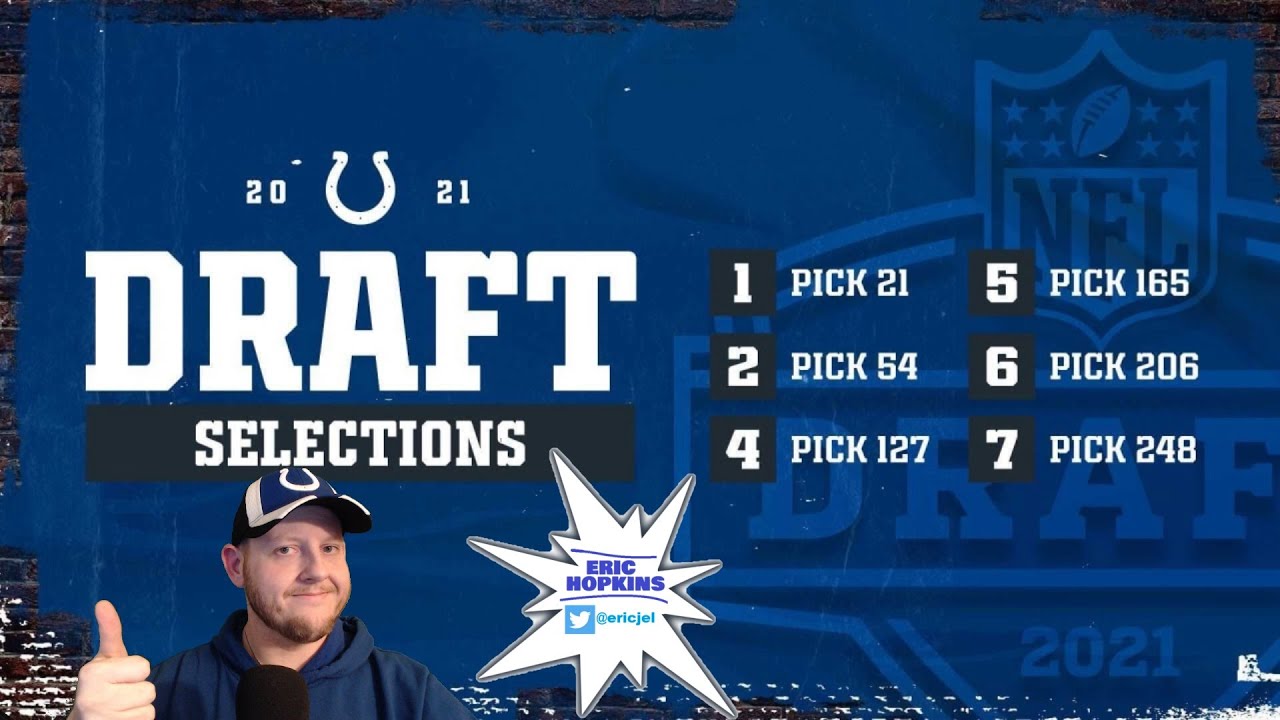 Indianapolis Colts 2021 Draft Predictions YouTube