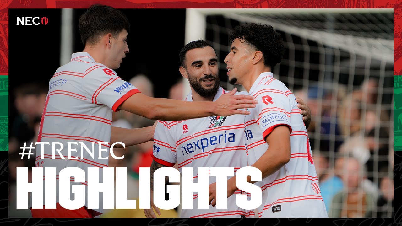 N.E.C. rekent in oefenduel af met De Treffers | Highlights #TRENEC