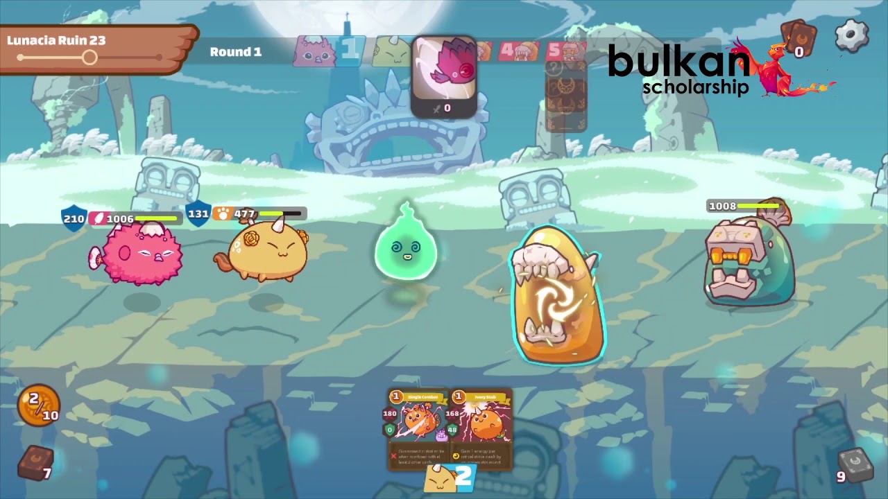 Axie Infinity - Lunacia Ruin 23 - Walkthrough - Best Play to Earn Game 2021