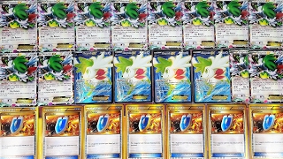 Pokemon Cards XY Roaring Skies 1080 Booster Pack Opening Recap with Expected Box Ratios