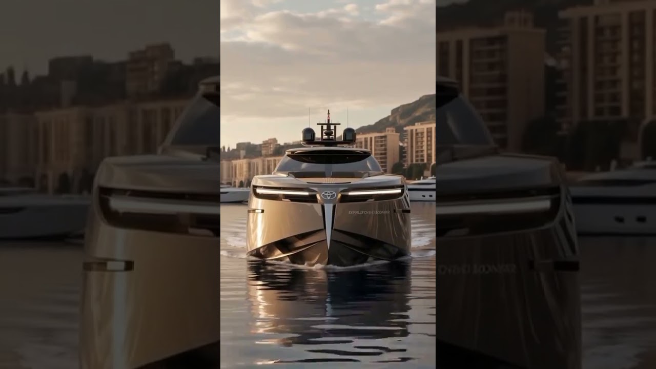 Toyota Fortuner Yacht Futuristic SUV-Inspired Luxury Watercraft  