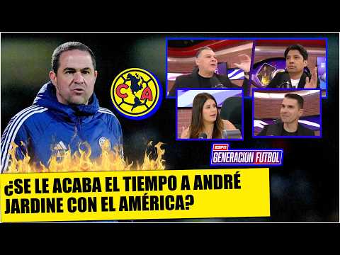 FÓRMULA JARDINE, DESGASTADA. Si América se queda sin DT, es porque SE VA, no lo echan | Generación F