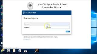 Messaging via powerschool with chrome