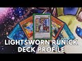 Competitive Lightsworn Runick deck profile May 2024 TCG Yugioh