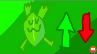 bfb leafy | up down meme