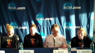 NCAA WWP Semis Postgame Press Conference - usctrojans.com