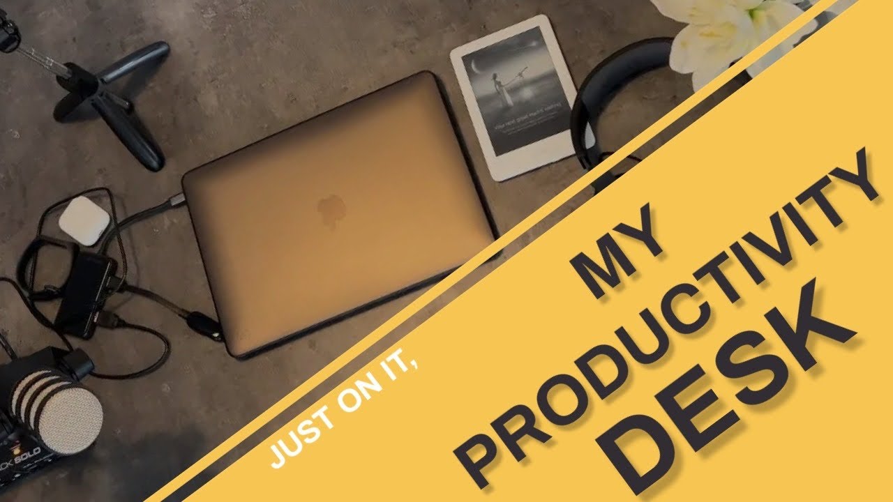 My Productivity desk setup 2022| How to set up your Home work station