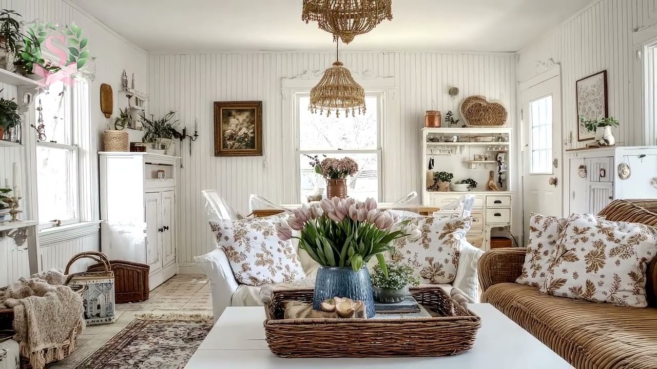 Rustic Farmhouse & Boho Grandmacore Decor for a Cozy Cottage Retreat