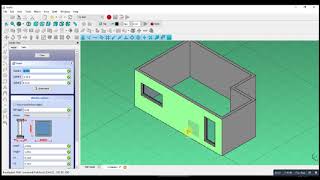 Creating 3D Window using Axdea 3D CAD, BIM-based IBS Score Software