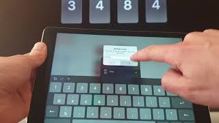 Apple AirPlay from an iPad to a Samsung Q9FN/Q9F Smart TV screenshot 2