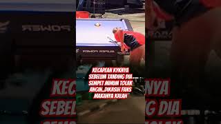 Kecapean Kyknyasebelum Tanding Dia Sempet Minum Tolak Angindikasih Fans Makanya Kalah  aisarkhaled