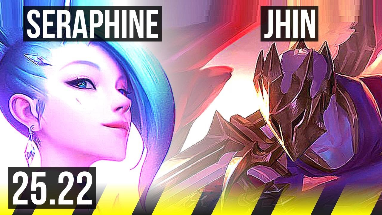 SERAPHINE & Nautilus vs JHIN & Lux (ADC) | KR Master | 25.22