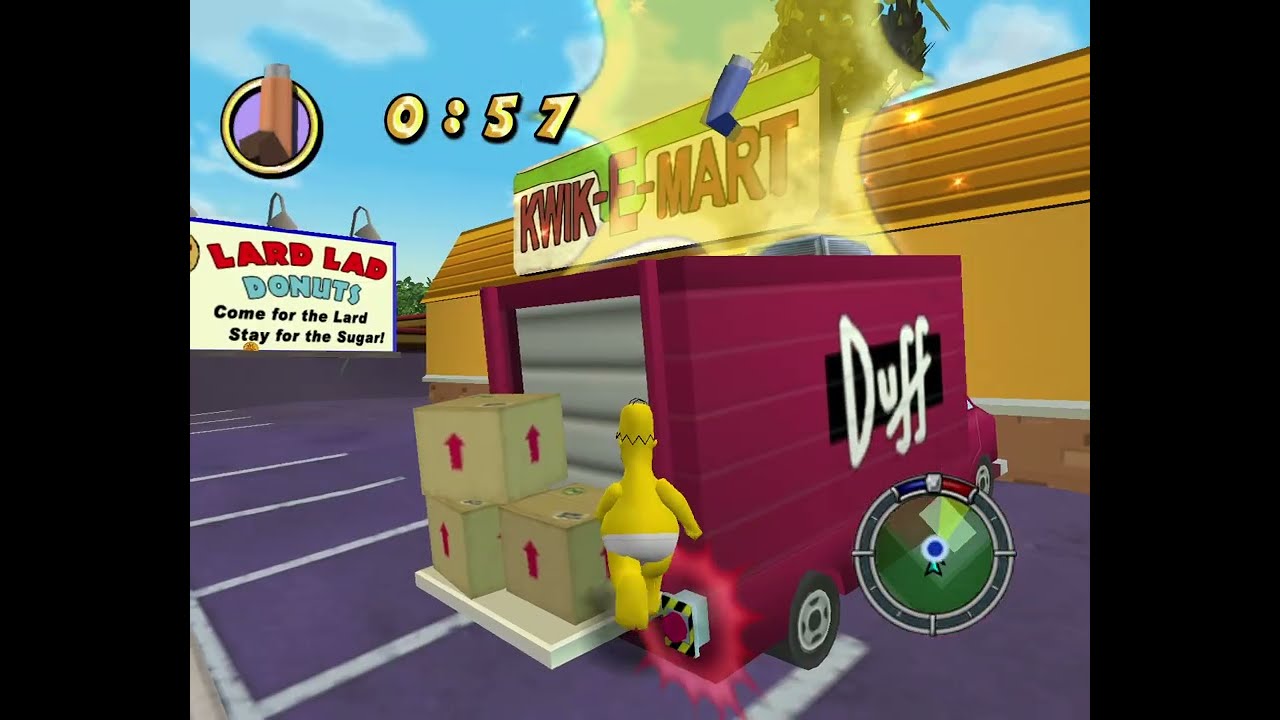 The Simpsons Hit & Run Homer 01
