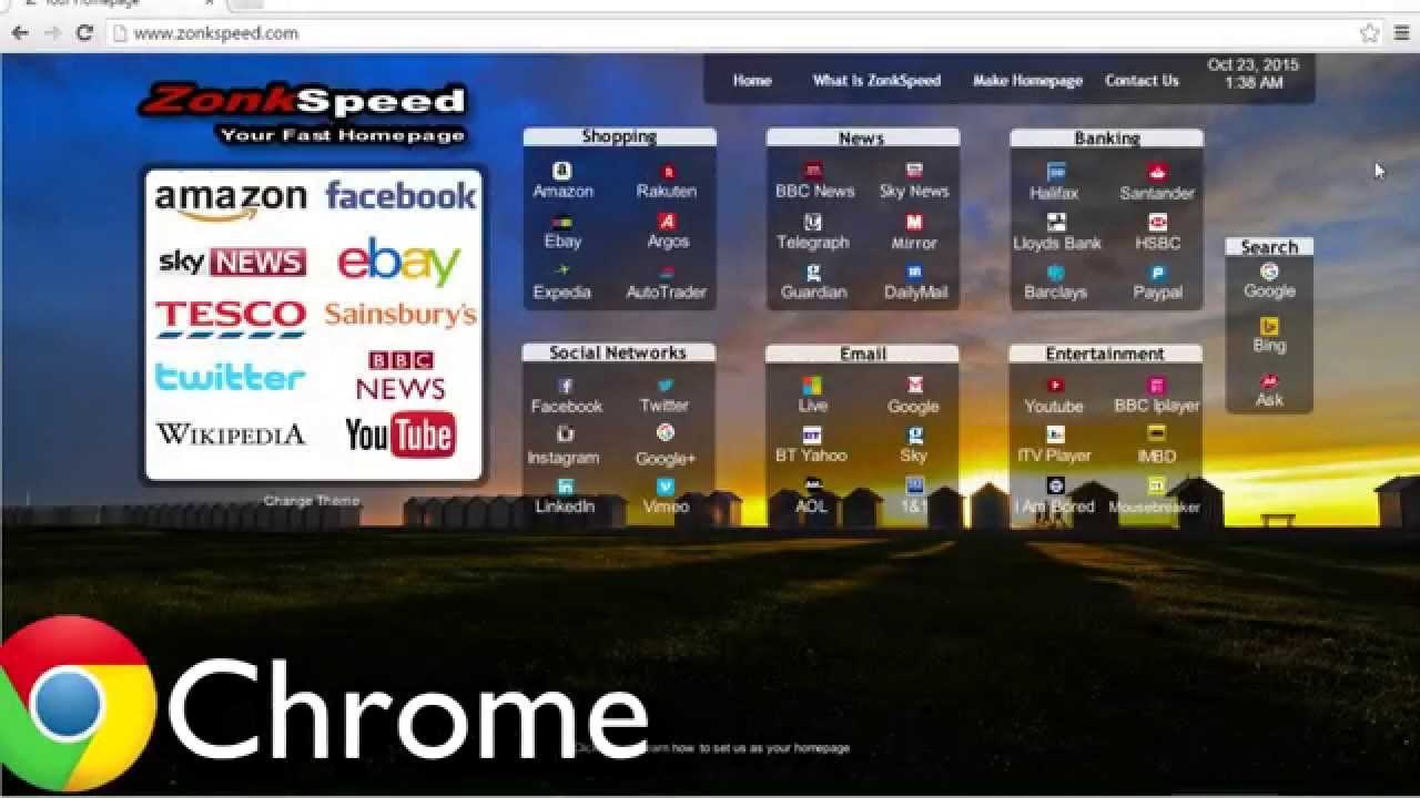 How to change your homepage on Google Chrome
