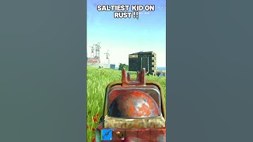 THE SALTIEST KID ON RUST !! 😂😂 #funny #rustgamen #gaming