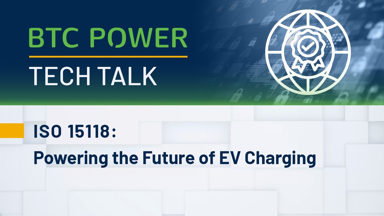 ISO 15118 and the Future of EV Charging - YouTube