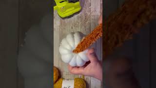 Diy dollar tree foam pumpkins