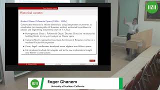 Prof. Roger Ghanem | Polynomial Chaos Expansions - Basics