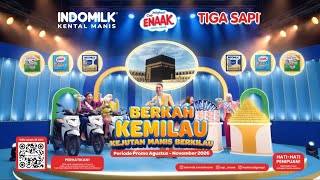Download lagu Hujan Berkah di PROMO BERKAH KEMILAU Indomilk Kental Manis! Menangkan Total Hadiah MILIARAN RUPIAH!