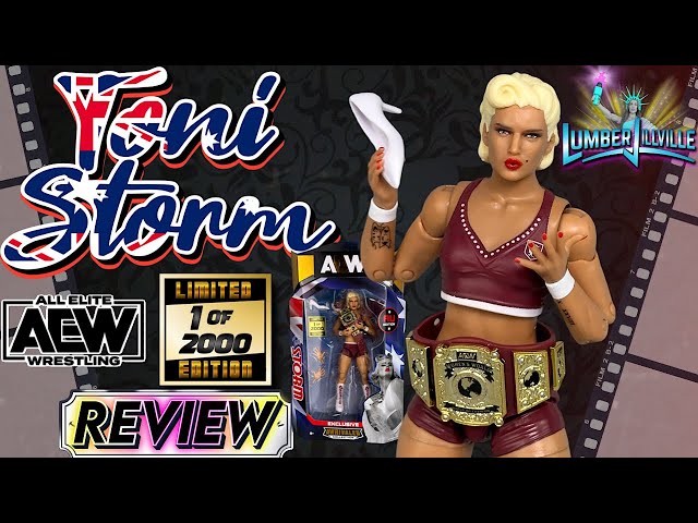 Toni Storm 1 of 2000 AEW Grand Slam Exclusive Figure Unboxing