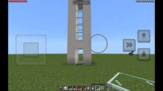 Minecraft 1x1 Sulfur Geyser Elevator Tutorial - Super Compact & Fast! @CraftyHacks_PE