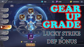 MU Origin 2 - Gear Upgrade l Lucky Strike + Def Bonus l S211